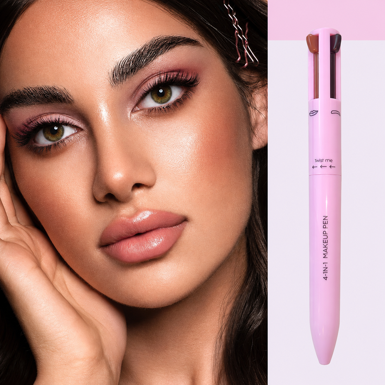Lápiz de Maquillaje 4 en 1 - Belleza Completa en un Solo Producto