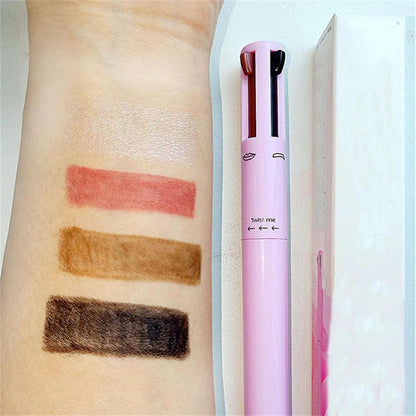 Lápiz de Maquillaje 4 en 1 - Belleza Completa en un Solo Producto