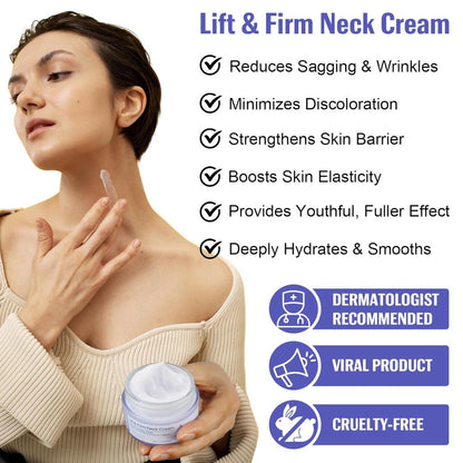 Creme Antienvelhecimento para o pescoço e decote