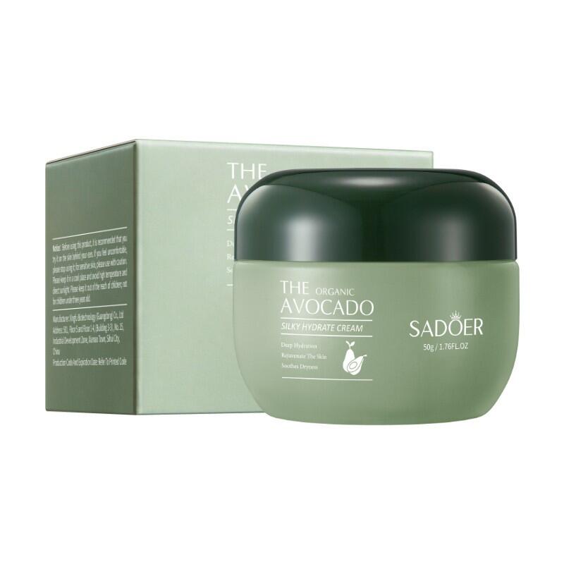 Crema Hidratante Sedosa de Aguacate Orgánico