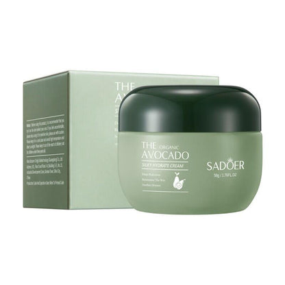 Crema Hidratante Sedosa de Aguacate Orgánico